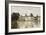 Fontainebleau - View of the Chateau and Lake-Jean-Baptiste-Camille Corot-Framed Giclee Print