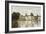 Fontainebleau - View of the Chateau and Lake-Jean-Baptiste-Camille Corot-Framed Giclee Print