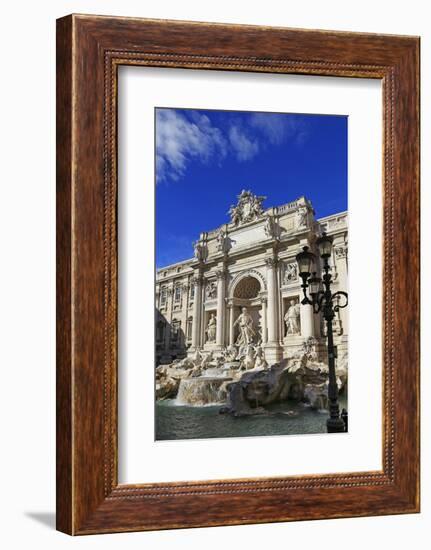 Fontana di Trevi, Rome, Lazio, Italy, Europe-Hans-Peter Merten-Framed Photographic Print