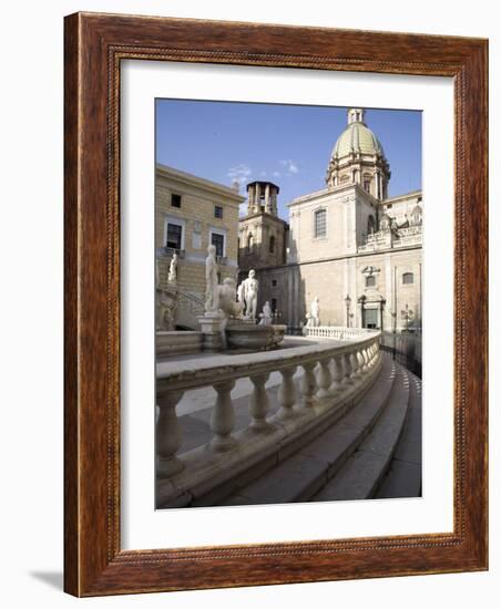 Fontana Pretoria, Palermo, Sicily, Italy, Europe-Olivieri Oliviero-Framed Photographic Print