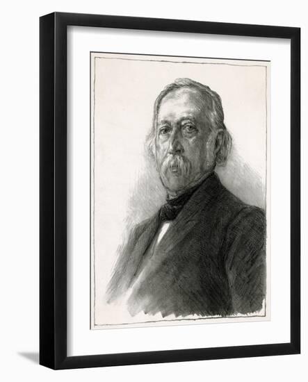 Fontane-Max Liebermann-Framed Art Print