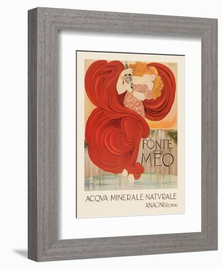 Fonte Meo-Vintage Posters-Framed Giclee Print