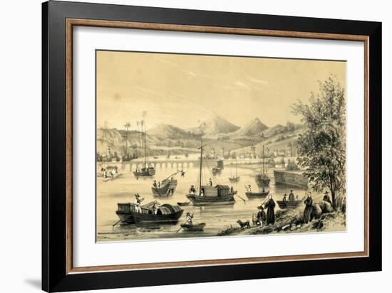 Foo Choo Foo, One of the Five Ports Opened by the Late Treaty to British Commerce, 1847-Piqua Piqua-Framed Giclee Print