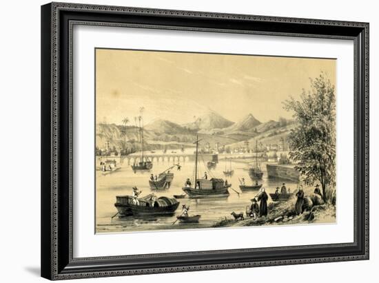 Foo Choo Foo, One of the Five Ports Opened by the Late Treaty to British Commerce, 1847-Piqua Piqua-Framed Giclee Print