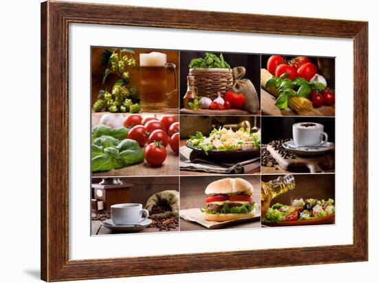 Food And Drink Collection-Nitr-Framed Art Print