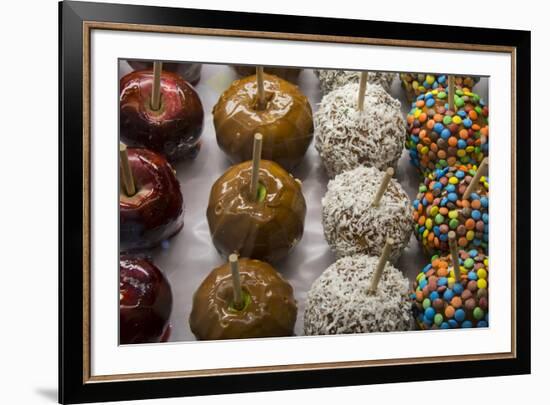 Food detail. Gourmet candied apples.-Cindy Miller Hopkins-Framed Premium Photographic Print