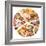 Food For A Balanced Diet In The Form Of Circle. Isolated On White-Volff-Framed Premium Giclee Print