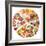 Food For A Balanced Diet In The Form Of Circle. Isolated On White-Volff-Framed Premium Giclee Print