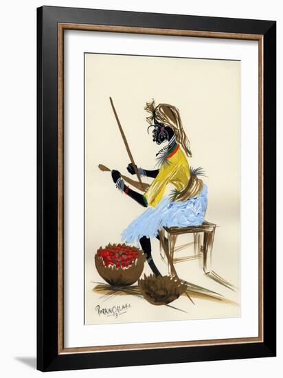 Food for African Children, 2008-Oglafa Ebitari Perrin-Framed Giclee Print