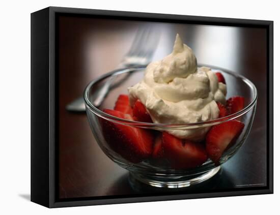 Food Healthy Yogurt Cheese, Concord, New Hampshire-Larry Crowe-Framed Premier Image Canvas