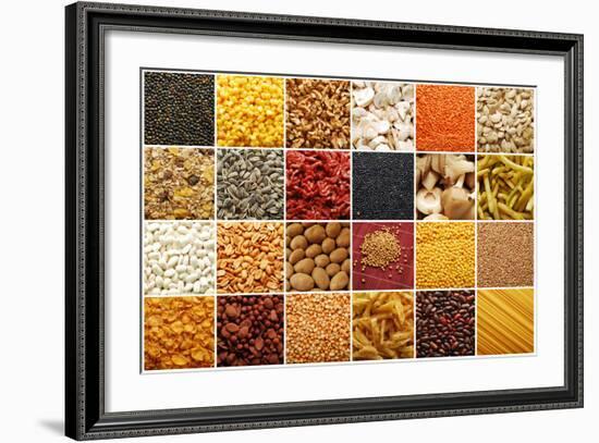 Food Ingredients Collection-ibogdan-Framed Premium Giclee Print