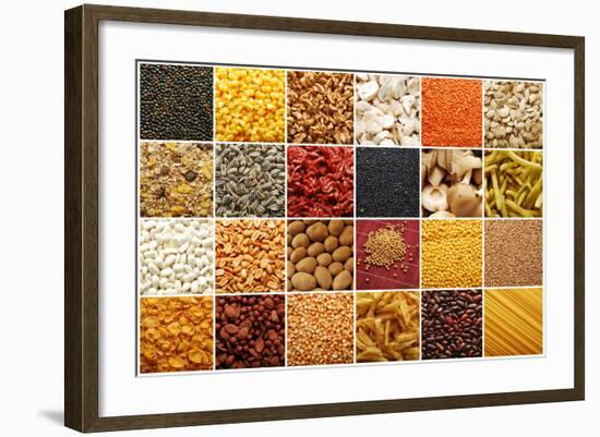 Food Ingredients Collection-ibogdan-Framed Premium Giclee Print