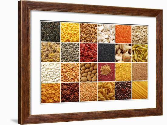 Food Ingredients Collection-ibogdan-Framed Premium Giclee Print