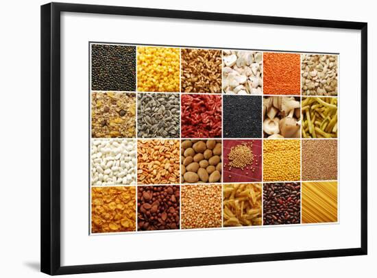 Food Ingredients Collection-ibogdan-Framed Art Print