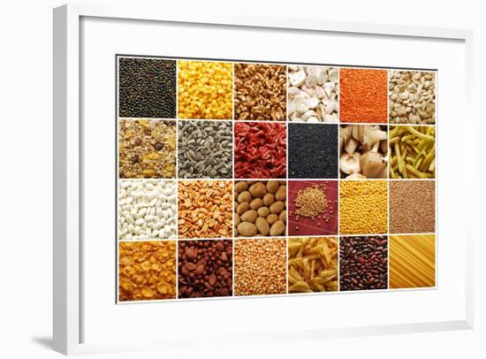 Food Ingredients Collection-ibogdan-Framed Art Print