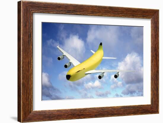 Food Miles, Conceptual Artwork-Victor De Schwanberg-Framed Photographic Print