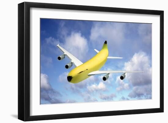 Food Miles, Conceptual Artwork-Victor De Schwanberg-Framed Photographic Print