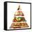 Food Pyramid-egal-Framed Stretched Canvas