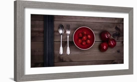 Food Stylishly Presented on a Table-Luis Beltran-Framed Photographic Print