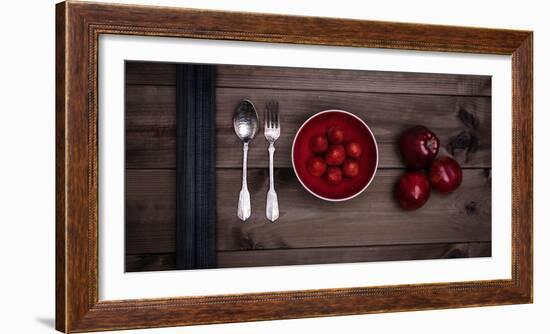 Food Stylishly Presented on a Table-Luis Beltran-Framed Photographic Print