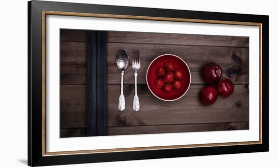 Food Stylishly Presented on a Table-Luis Beltran-Framed Photographic Print