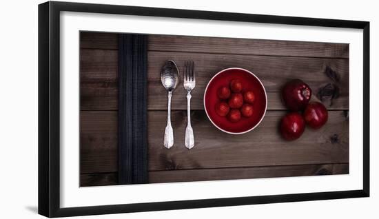 Food Stylishly Presented on a Table-Luis Beltran-Framed Photographic Print