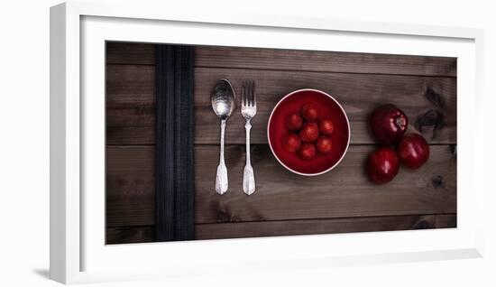 Food Stylishly Presented on a Table-Luis Beltran-Framed Photographic Print