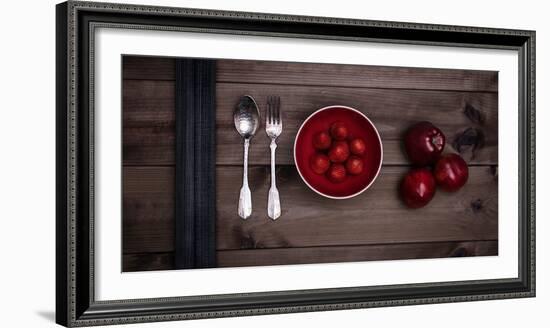 Food Stylishly Presented on a Table-Luis Beltran-Framed Photographic Print