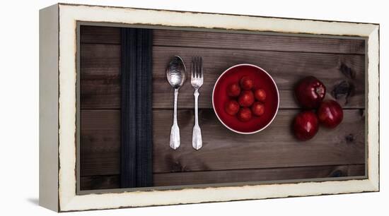 Food Stylishly Presented on a Table-Luis Beltran-Framed Premier Image Canvas