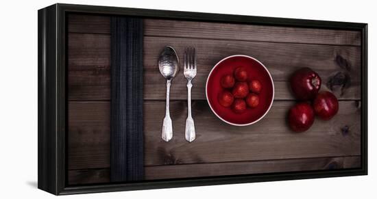 Food Stylishly Presented on a Table-Luis Beltran-Framed Premier Image Canvas