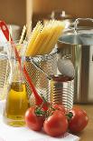 Spaghetti, Tomatoes, Oil and Pan-Foodcollection-Photographic Print