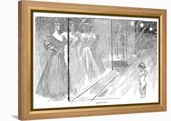 Fooled Again, 1895-Charles Dana Gibson-Framed Premier Image Canvas