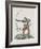 Foot Archer with Long Bow-English School-Framed Giclee Print