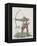 Foot Archer with Long Bow-English School-Framed Premier Image Canvas