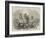 Foot-Ball on Shrove Tuesday, at Kingston-Upon-Thames-null-Framed Giclee Print