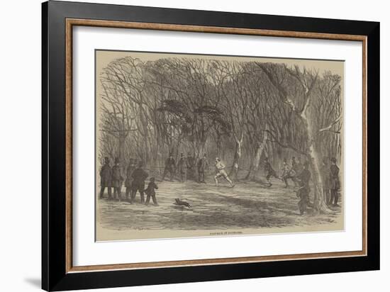 Foot-Race at Bayswater-Harrison William Weir-Framed Giclee Print