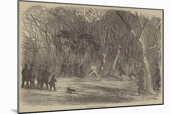Foot-Race at Bayswater-Harrison William Weir-Mounted Giclee Print