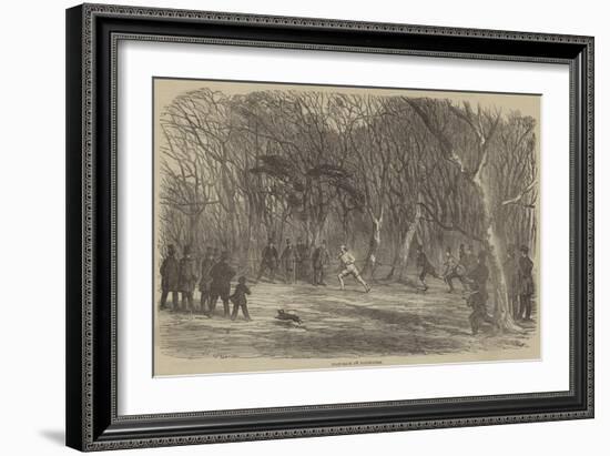 Foot-Race at Bayswater-Harrison William Weir-Framed Giclee Print