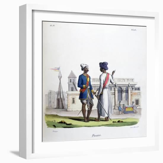 Foot Soldiers, 1828-Marlet et Cie-Framed Giclee Print