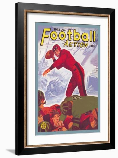 Football Action-null-Framed Art Print