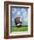 Football and field goal-Gaetano-Framed Photographic Print