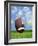 Football and field goal-Gaetano-Framed Photographic Print