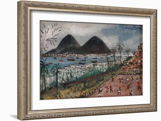 Football at Rio de Janeiro-English School-Framed Giclee Print