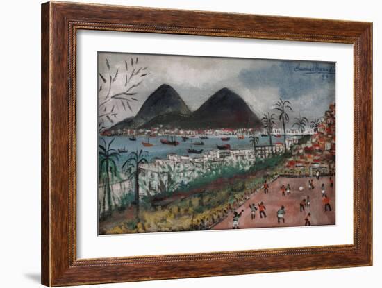 Football at Rio de Janeiro-English School-Framed Giclee Print