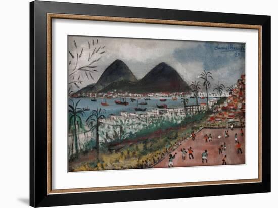 Football at Rio de Janeiro-English School-Framed Giclee Print