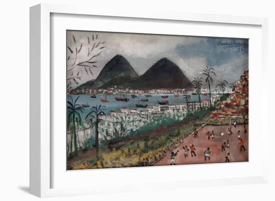 Football at Rio de Janeiro-English School-Framed Giclee Print