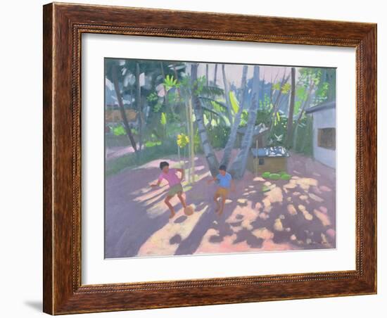 Football, Bentota, Sri Lanka, 1998-Andrew Macara-Framed Giclee Print