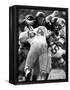 Football: Chicago Bears Dick Butkus No.51 in Action Vs Detroit Lions-Bill Eppridge-Framed Premier Image Canvas