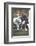 Football: Chicago Bears Dick Butkus No.51At Line of Scrimmage During Game Vs Detroit Lions-null-Framed Photographic Print