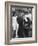 Football Coach Jack Freeman Holding Ball Weeps with Joy After His Team-Hank Walker-Framed Photographic Print